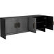 Viserys 72 X 18 inch Antique Silver / Black Sideboard